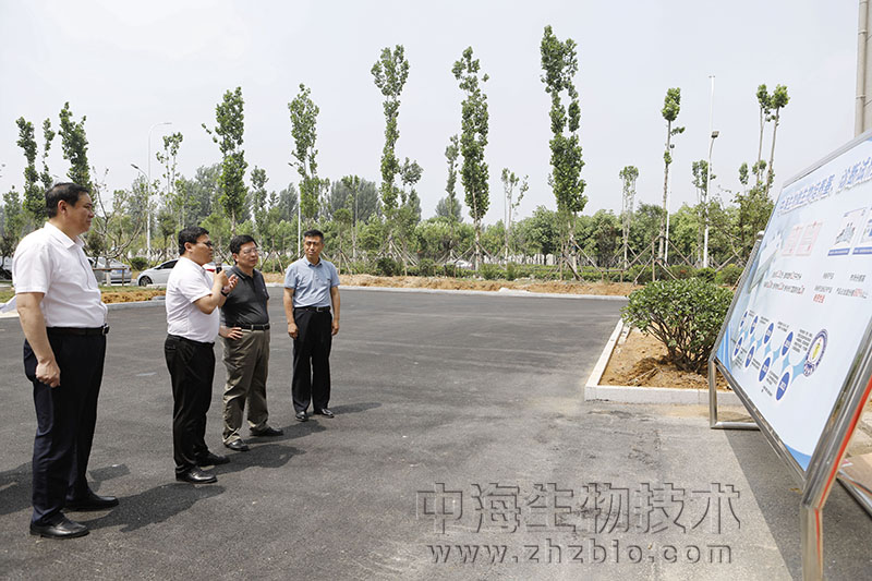 枣庄市委书记陈平调研中国兽药谷及中海生物等重点项目建设情况